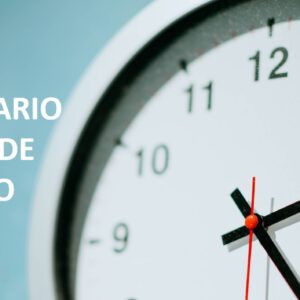 Horario mes de junio