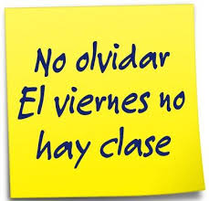 Día no lectivo: 23 de mayo